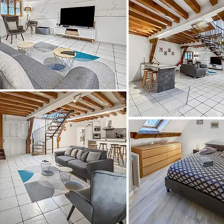 Havre De Paix T4 De 90 M2 - Coeur De Troyes Apartmán